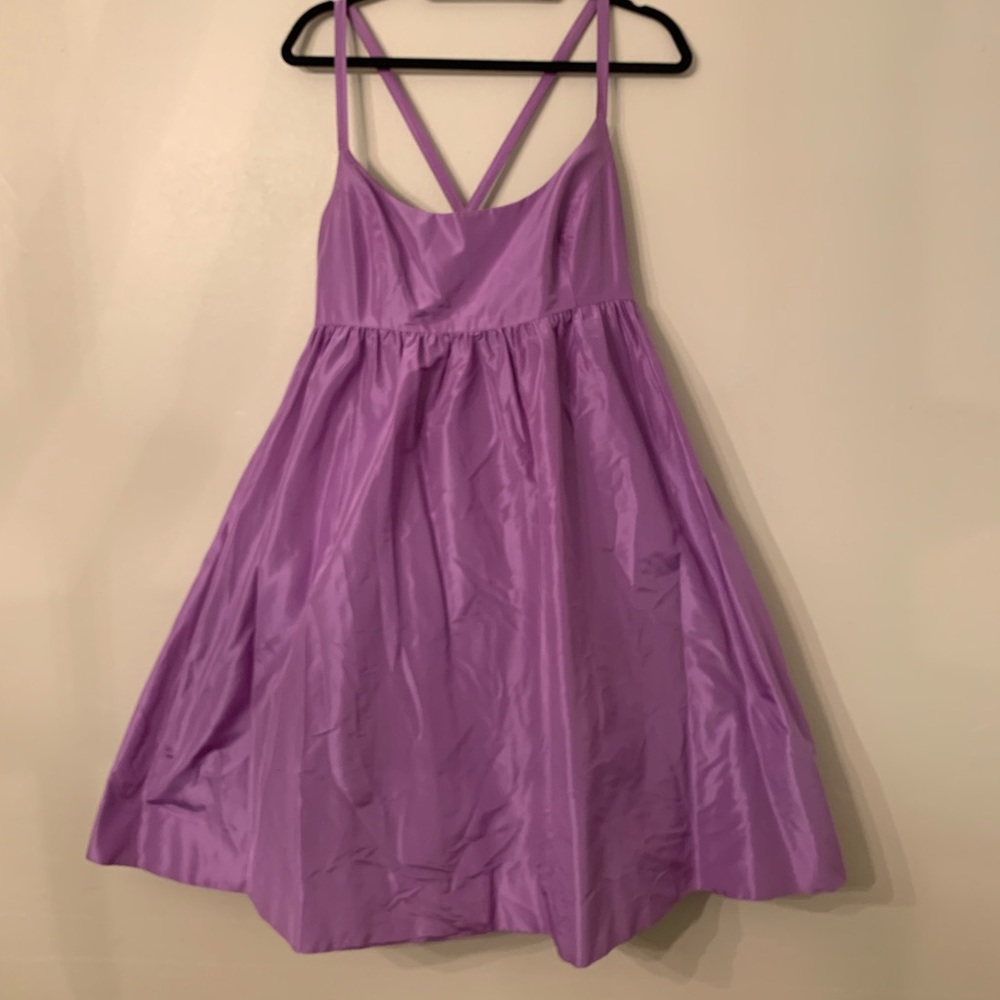 JCrew Silk Taffeta Ballerina Dress